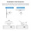 Tuya Zigbee 24G Millimeter Wave Human Presence Detector  Light Sensing Detector Sensor Motion Sensors  Home 6