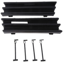 Car Front Bumper Tow Hook Covers Caps 1Pair Fits for - S-Class W140 4-DOOR 1992-1993 1408800105 1408800605