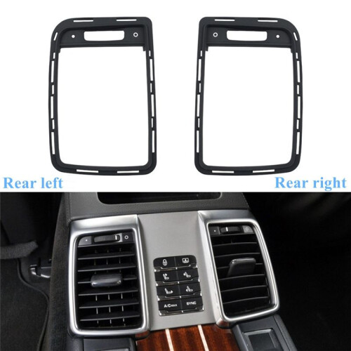 Car Rear Left Air Conditioning A/C Vent Grille Outer Frame Panel 970552171C for   2010-2016 2