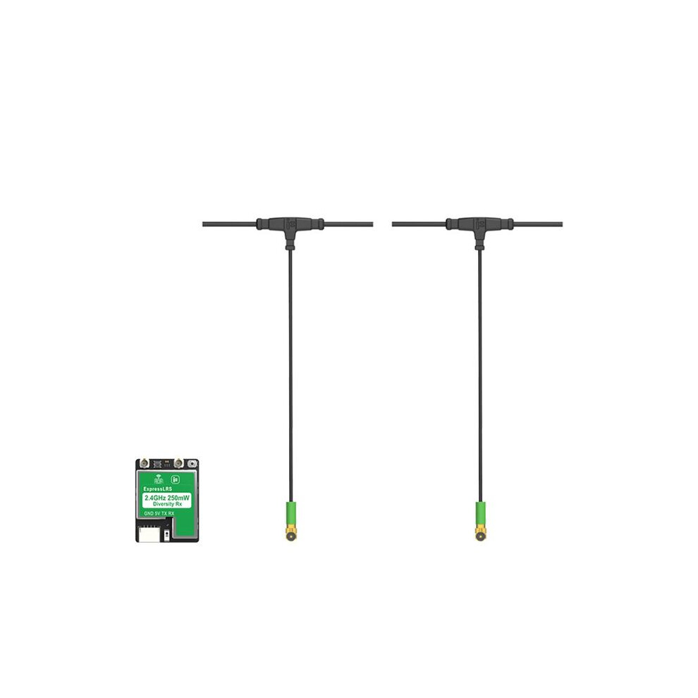 For Iflight Elrs 2.4Ghz Receiver True Diversity Rx Fpv Vrx Dual 70Mm Antenna Receiver For Fpv Drone 6031970903040
