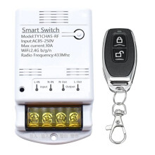 4000W 30A Wifi Relay Tuya Smartlife APP 433mhz RF Receiver Module AC 85-250V 220V Home Automation Circuit Breaker