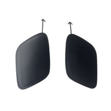 1 Paire Garniture Couvercle D'Oeil Crochet Remorquage Voiture 52127-47911 52128-47910 pour Prius 2019-2021 Capuchons D'Oeil Crochet Remorque