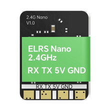 ELRS 2.4GHz RX Receiver Open Source with 70mm Antenna for RC FPV Racing Drone