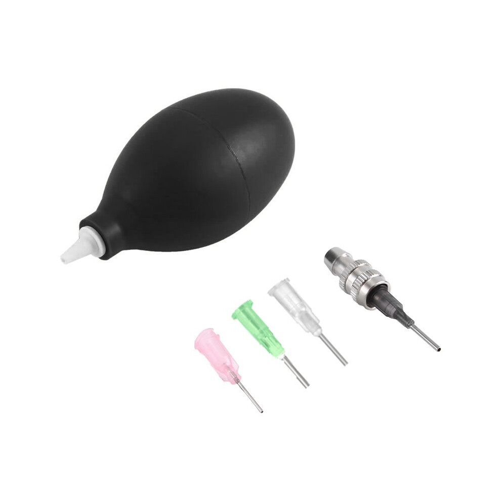 1Set Pottery Tools Supplies Ceramic Precision Applicator 3 Ounce Set Applicator Tips (Black) Black 4713487846141