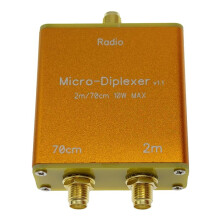 Filtre Duplex Diplexeur de Type  10 W V/U 2 M 70 Cm, Utilisé à Placer Entre L'Émetteur et L'Antenne (avec Coque)