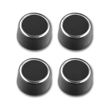 2 Pair 22912547 Rear Radio Audio Volume Control Knob Dial Tuner for Chevy Tahoe Silverado 07-13