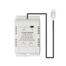 WiFi Temperature and Humidity with 1M Sensor EWelink 20A Temperature Humidity Supports Voice Control