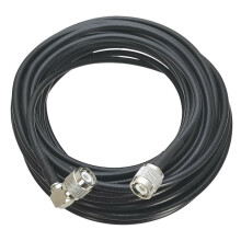 Conector Macho TNC RG58 A Conector Macho TNC, Conector de Ángulo Recto, Cable Flexible de Puente RF