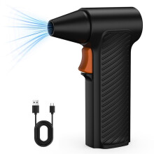 Turbo Haute Vitesse 110 000 Tr/Min Ventilateur Violent Sans Balais Portable Rechargeable Extérieur Puissant Dépoussiérage Sèche-Cheveux