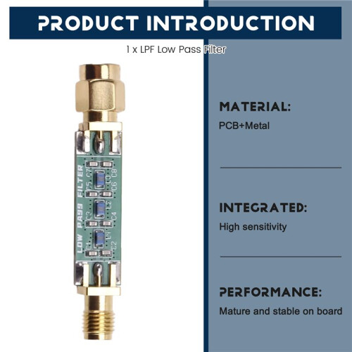 1Pcs FM LPF Low Pass Filter Low-Pass Filter Only for Receive FM Signals 1