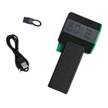 50E Handheld Turbo Jet Fan Car Violent Air Blower 50mm Brushless Motor Powerful Electric Dust Blower Black&Green