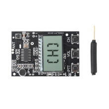 FM Walkie Talkie Kretskort Transceiver Module FM Transmitter Receiver Module 7 Frequency 27-480MHz DC3.3-6V