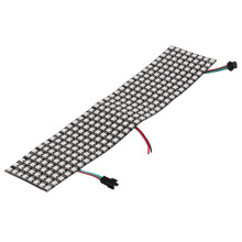 WS2812 LED Programmabile Luce Flessibile Indirizzabile Individualmente per Display Video, DC5V (8x32)