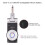 2.4G Guitar Wireless System Transmitter Receiver Rechargeable 180 Rotatable 7