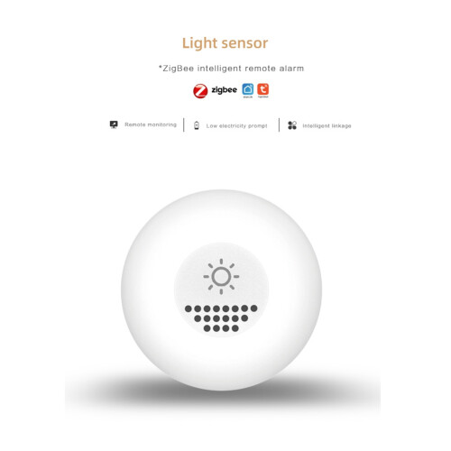 Tuya Zigbee  Light Sensor Light Brightness Sensor Real- Reporting  Light Automation Remote APP Control 2