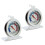 2 Pcs Refrigerator Thermometer 20-20/-20-80 Fridge Analog Thermometer Large Dial with Red Indicator Thermometer 1