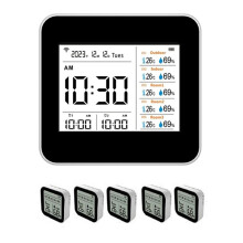 13 in 1 Tuya WIFI Intelligent Thermometer Hygrometer Indoor Accurate Temperature Humidity Gauge Monitor