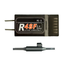 2.4G R4SF-Mottagare 4-CH S-FHSS/FHSS-Kompatibel Mottagare för Futaba T10J/T14SG/T18SZ/4PKS-R/T4PX