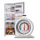 2 Pcs Refrigerator Thermometer 20-20/-20-80 Fridge Analog Thermometer Large Dial with Red Indicator Thermometer 4
