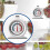 2 Pcs Refrigerator Thermometer 20-20/-20-80 Fridge Analog Thermometer Large Dial with Red Indicator Thermometer 3