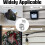 40 Pack Vinyl Side Hangers, Vinyl Side Clip Hooks, for Flashing, Arlo, Loop, No Damage,  - Home Side Hooks 6