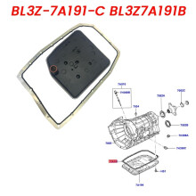 Getriebewannendichtung und Getriebefiltersatz 6L2Z-7A191-BA für F-150 F-250 Mustang Explorer für BL3Z-7A191-B