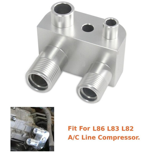 Engine Swap Conversion A/C  Compressor Adapter Fitting Tillbehör för  Gen V L86 L83 Tillbehör 2
