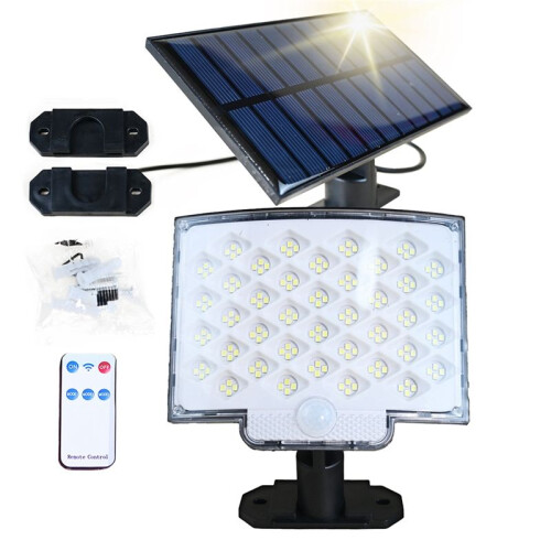 Solar Lights for Outside 160 LED Solar Lights Outdoor Waterproof Motion Sensor 3 Modes Split Solar Powered Lights