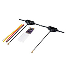 ELRS 2.4GHz Dual Antennas Receiver for Freestyle Long Range Racing Drones Enhanced Signal Stability