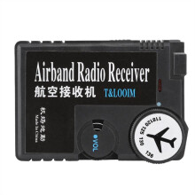 118-136MHz Airband Radio Receiver High Sensitivity Air-to-Ground Aeronautical Band Receptor Digital Radio