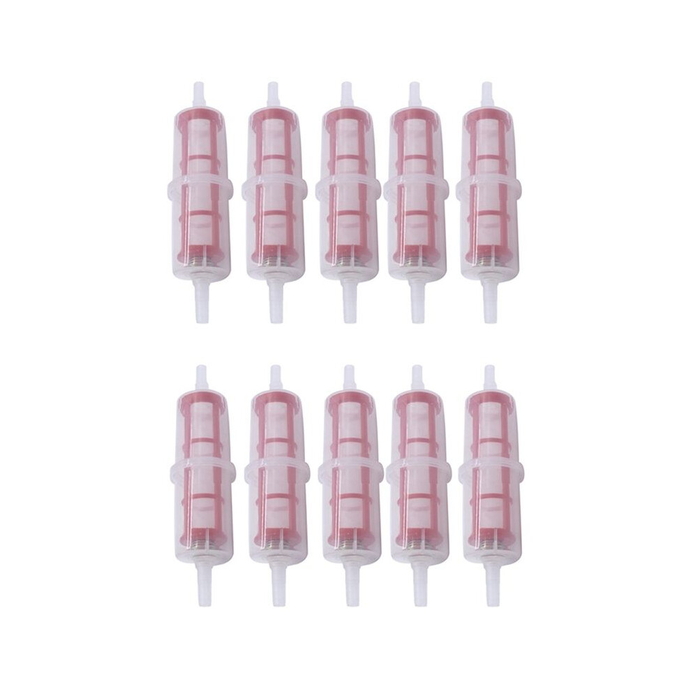 10Pcs Motorcycle Car Oil Filter Inline Gas Fuel Filter Nylon Mesh Filter Motorcycle Scooter Gasoline Filters Tool 4713927524905