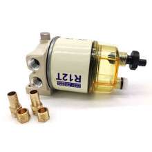 P502489 Marine Fuel Filter Fuel Water Separator Filter Assembly P502489 F1380-O Boat Replacement Parts