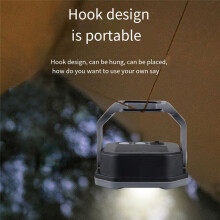 Rechargeable Work Light, Super Bright COB Light with Magnet, Ideal for Outdoor Camping, Hiking, Emergency Use A