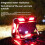 Outdoor Camping Tent Light Portable Multi-Function Handheld Light Work Light Waterproof Hanging Night Light 8