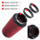 Car Air Filter Modification High Flow Intake Car Cold Air Intake Air Filter Purification Pipe Modification Red 5