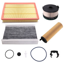 4 St Luftfilter och Carbin Filter Olje Bränslefilter A9075283500+ A9108301100 +A6540920100+A6541801100 för SPRINTER