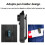 Outdoor Flashlight Pen Clip Safety Warning Light Rechargeable Flashlight Outdoor Multi-Function Shoulder Strap Light A 4
