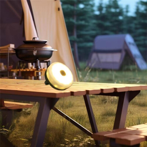 LED Rechargeable Camping Light,10 Meter Recyclable Rolling String Light Waterproof,Tent Decor Atmosphere Light 2