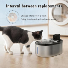 Filtro e Spugne per Fontana per Gatti Wireless Smartoo da 152oz/4,5L, Filtro di Ricambio per Fontana per Gatti A Filtrazione Quadrupla, A