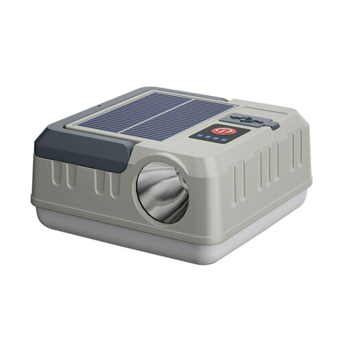 Portable Solar Camping Light Multifunctional Campsite Lantern Waterproof Flashlight Power Bank Functions