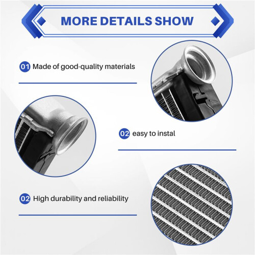 Heater Core Warm Air Water Tank 64119128953 for  E80 E81 E82 E84 E88 E90 E91 E92 Heat Exchanger 2