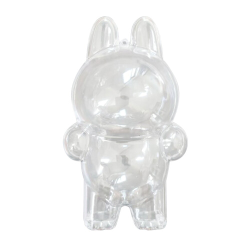 Coque rigide en acrylique transparent polyvalente, avec poignée