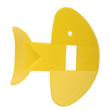 Orange Plastic Nose Flute for Children – Oral Muscle & Tongue Training Tool