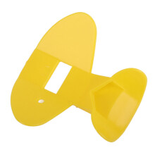 Fischietto a forma di naso in plastica arancione per bambini, allenamento muscolare orale e della lingua