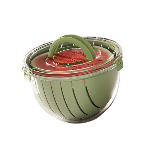 Panier de segmentation de pastèque, lave-légumes en-Vert 1