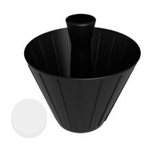 Les supports de filtres en papier-Presse papier noir 18