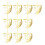 Waterproof Cake Decoration Crossed Doves Cake Insert-Style D 1
