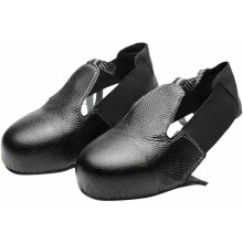 Surchaussures de sécurité à sangle réglable, embout en acier allié titane-aluminium pour une sécurité accrue, semelle antidérapante pour les