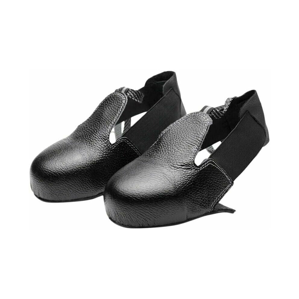 Steel Toe Cap Safety Overshoes With Universal Fit, Slip-Resistant Sole Premium Leather Construction For Comfort Wear And Wide Application In 9405630959659