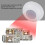 Not Interferences Ceiling Detectors Small Motions Sensors for 7